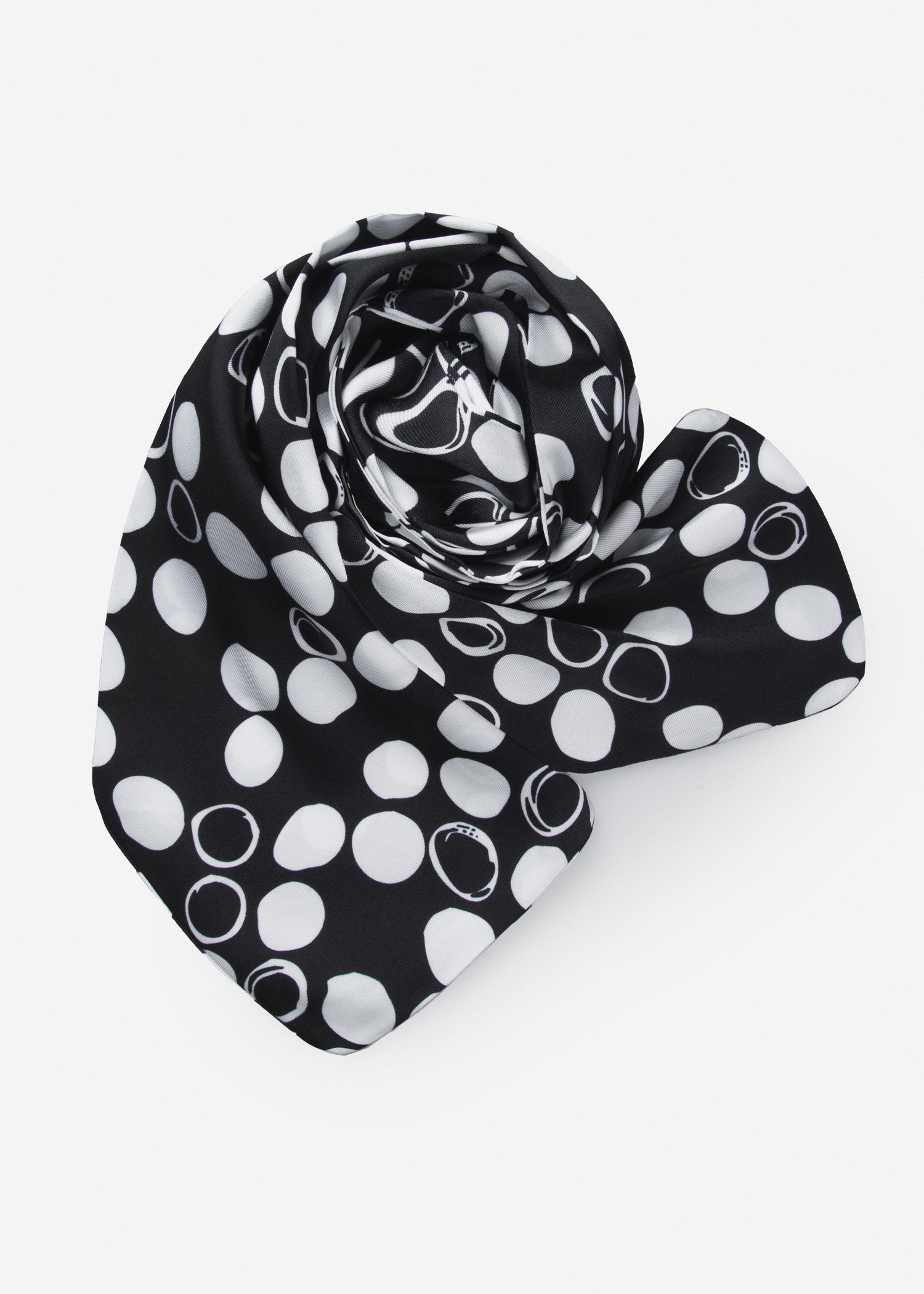 Premium Black Neck Scarf – 2421815