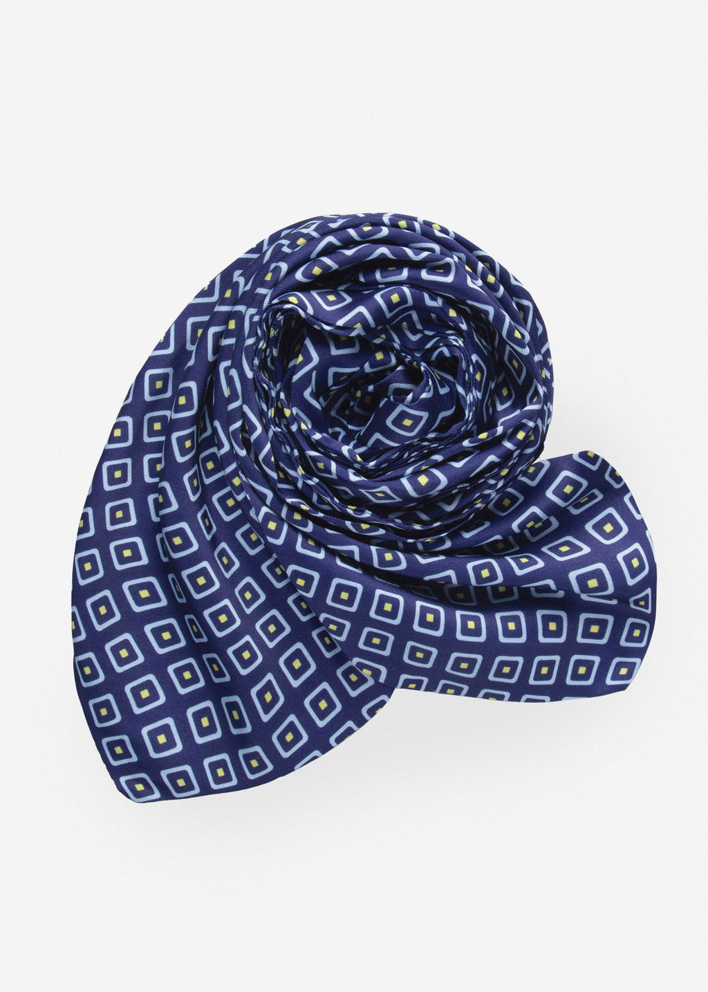 Luxury Navy Neck Scarf – 2421810