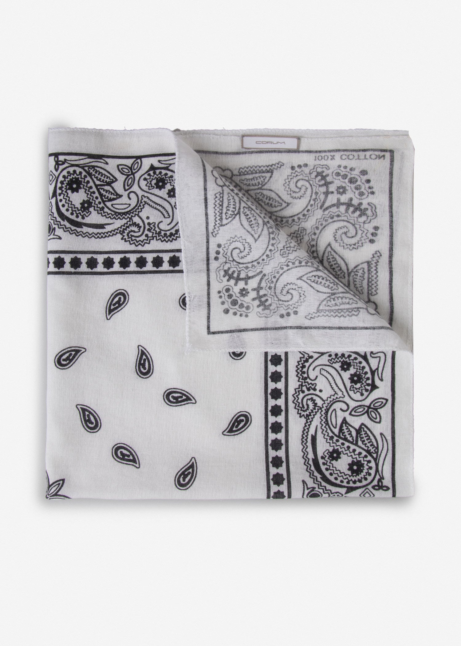 Premium White Neck Scarf – 2421820
