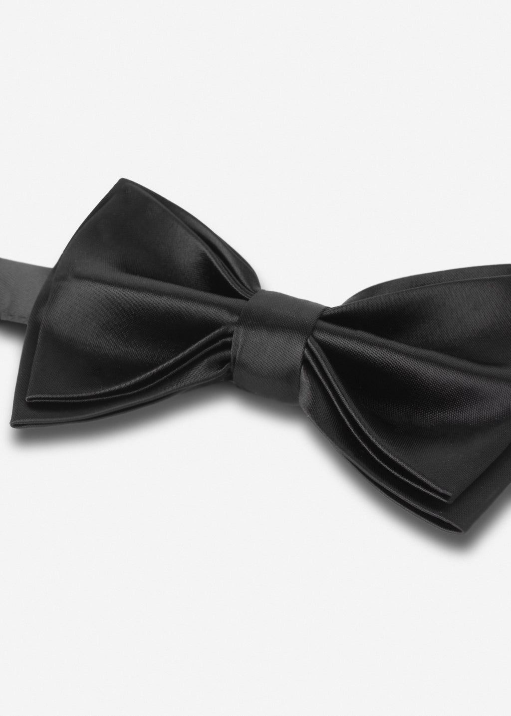 Premium Black Bow Tie