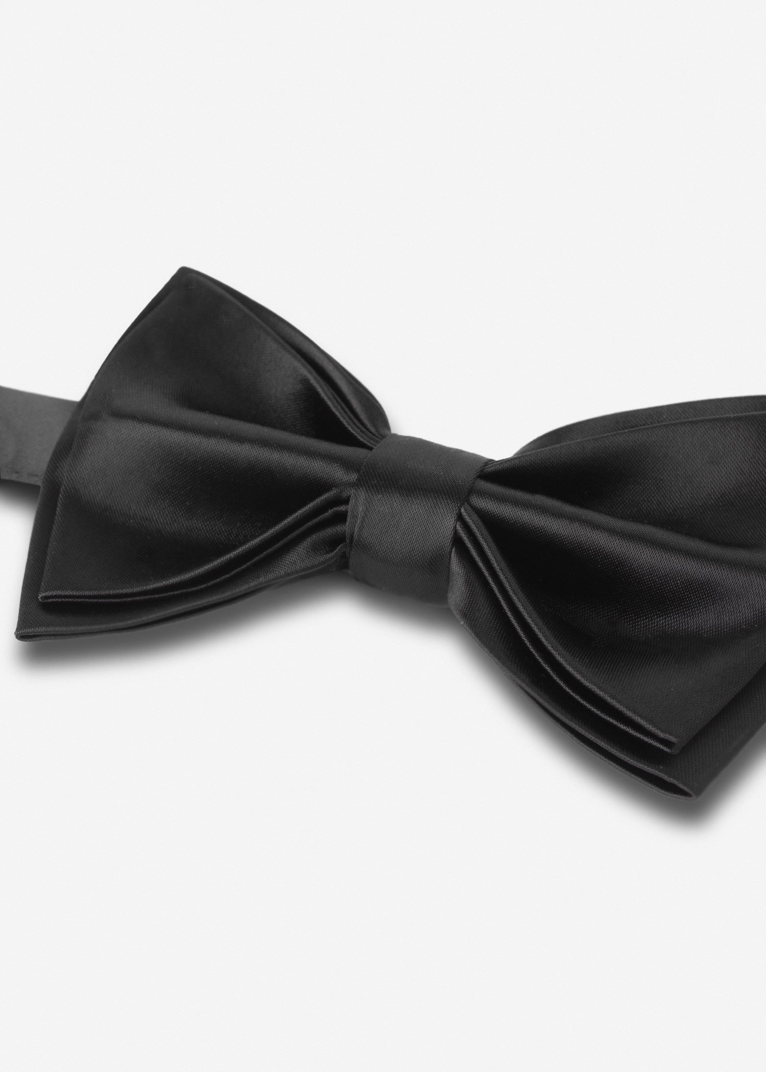 Premium Black Bow Tie