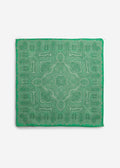 Patterned Silk Pocket Square 2511469 – Green