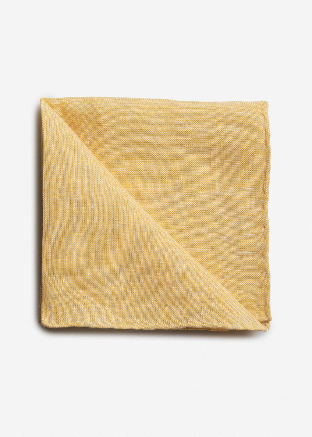 Linen Pocket Square 2511471 – Lemon Yellow