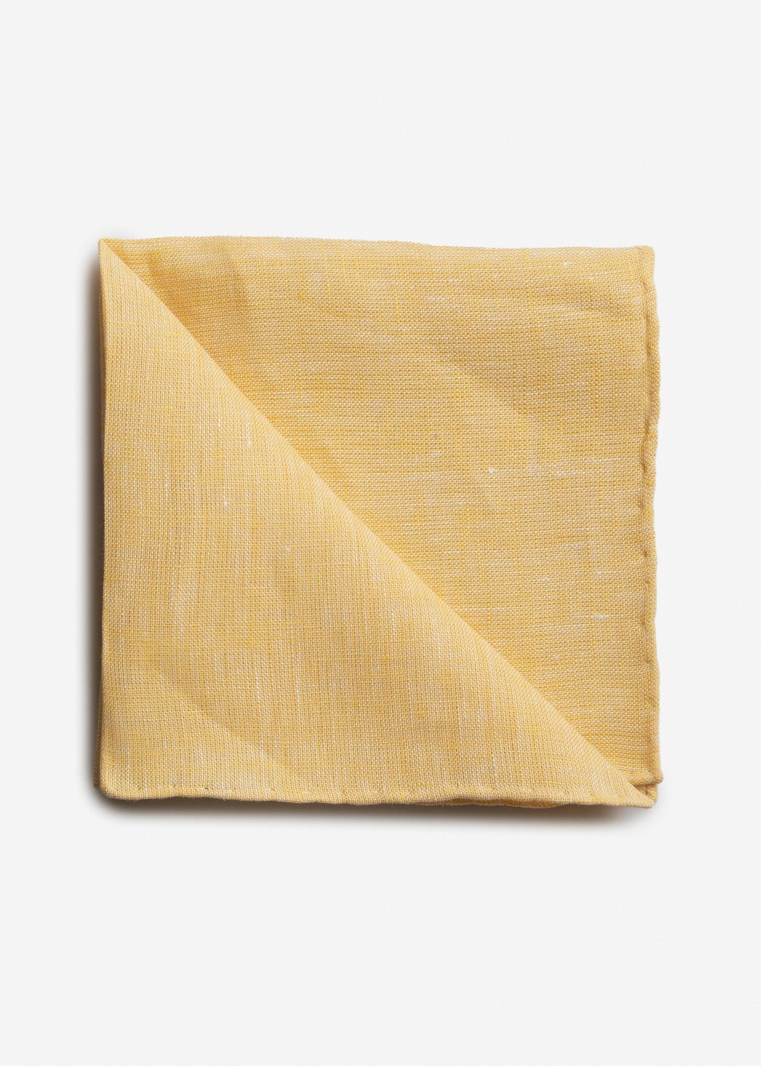 Linen Pocket Square 2511471 – Lemon Yellow