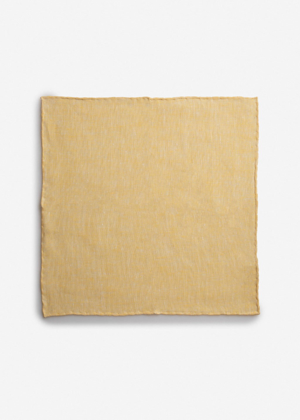 Linen Pocket Square 2511471 – Lemon Yellow