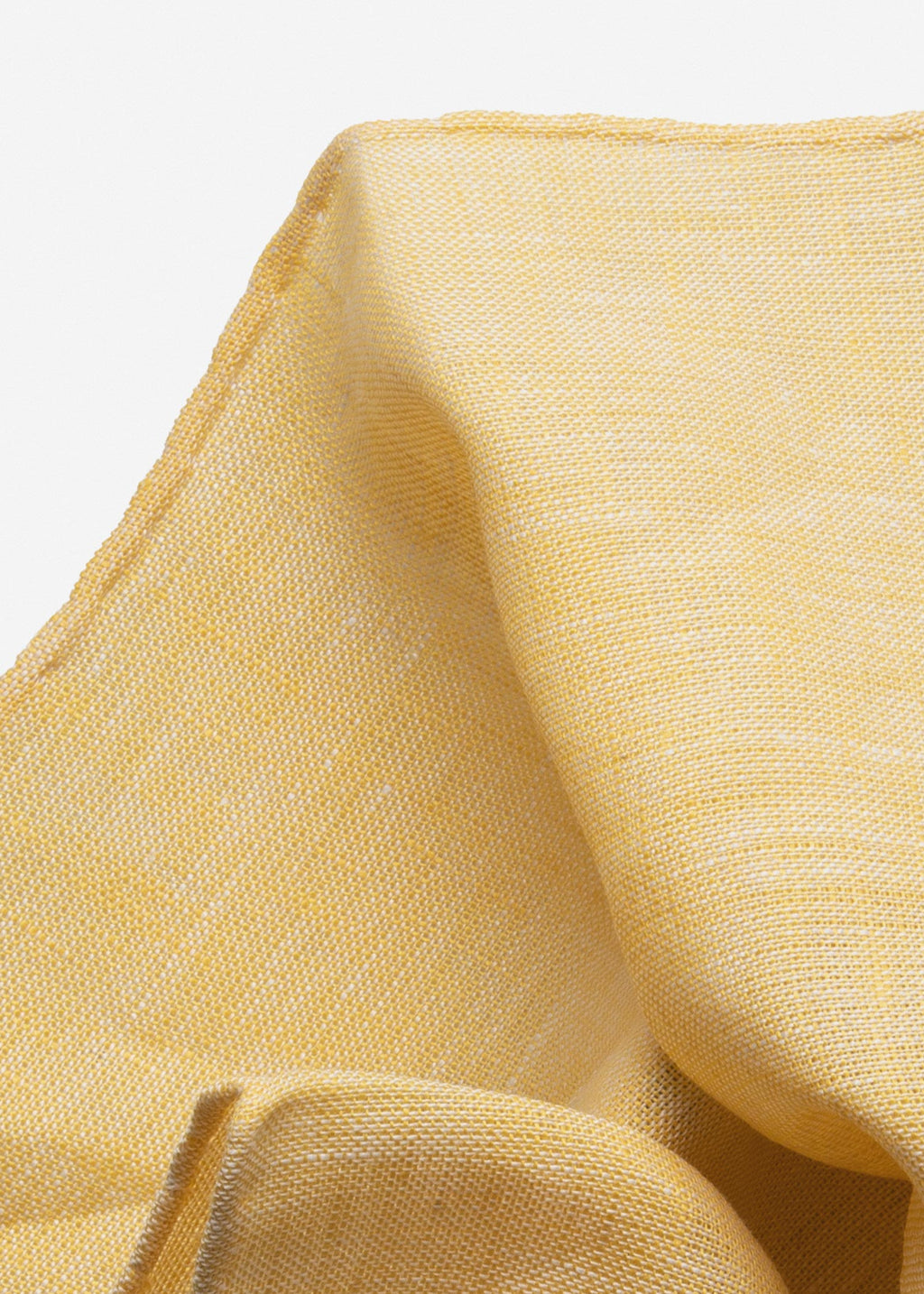 Linen Pocket Square 2511471 – Lemon Yellow