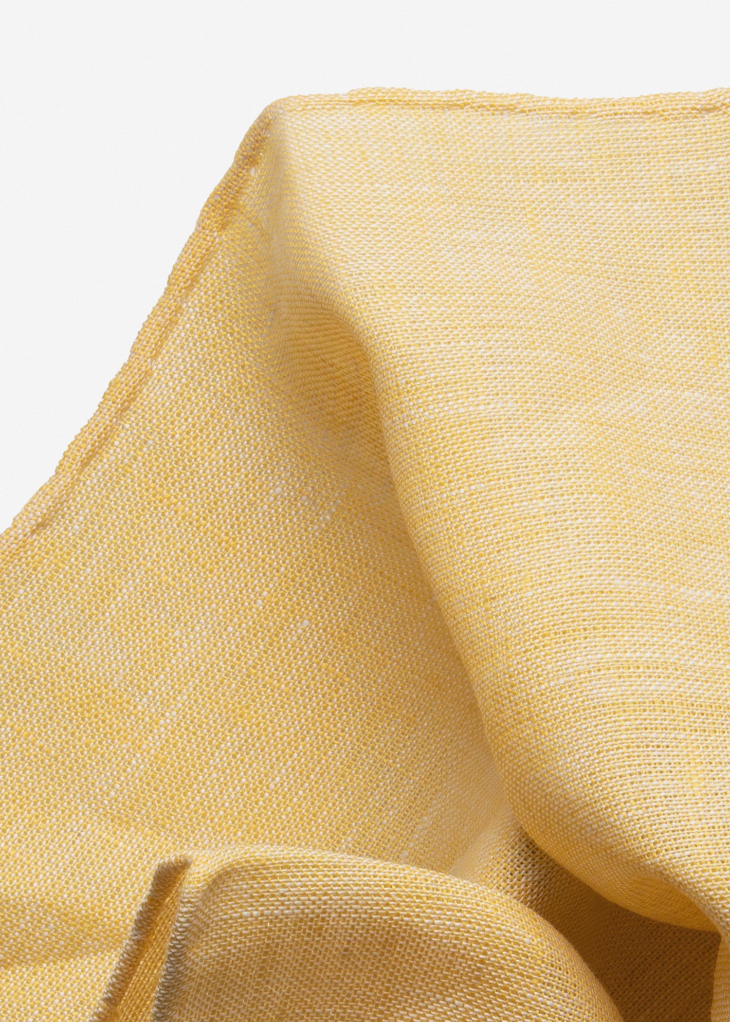 Linen Pocket Square 2511471 – Lemon Yellow