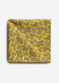 Patterned Silk Pocket Square 2511467 – Yellow