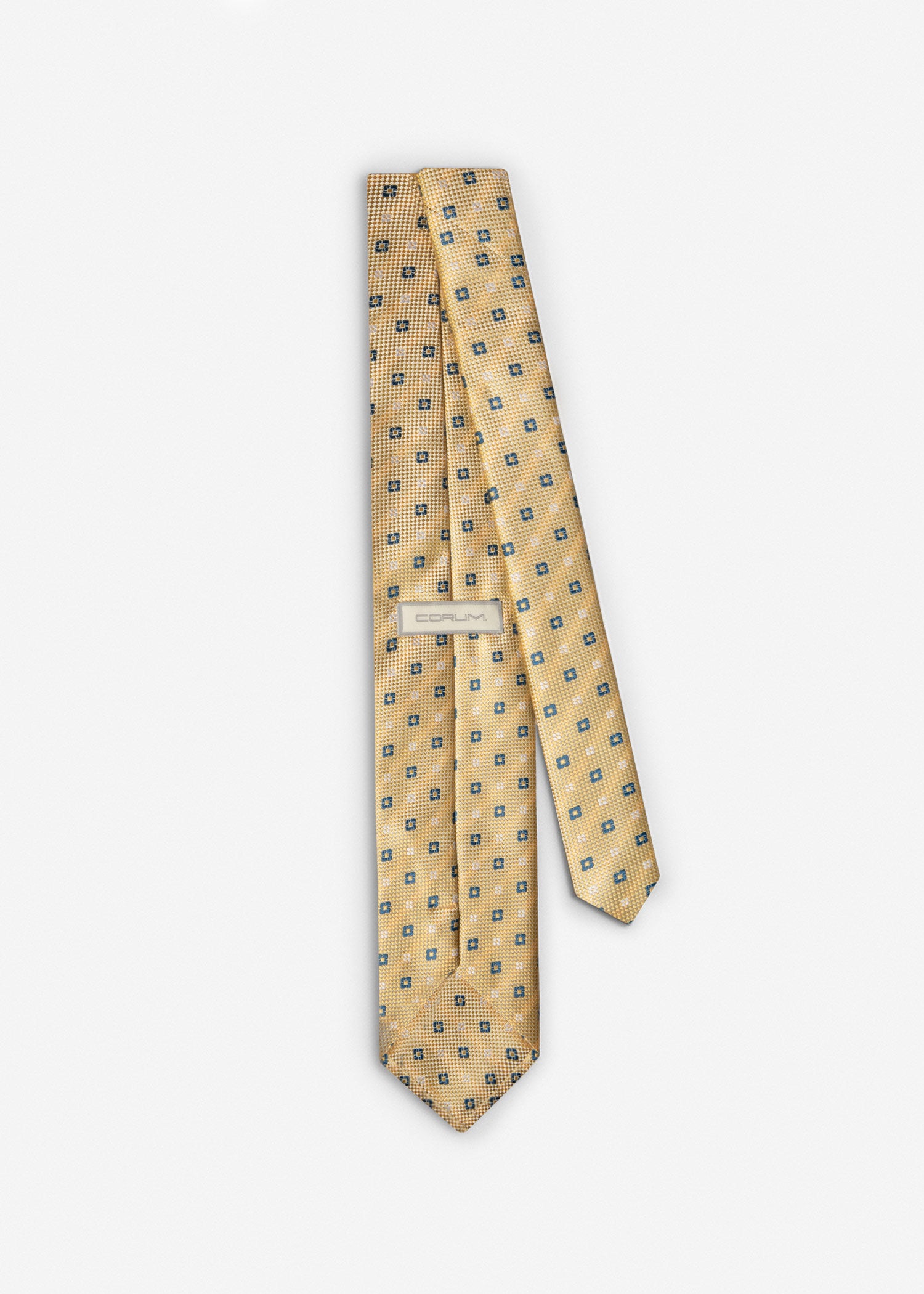 Premium Tie & Pocket Square Set – Gold