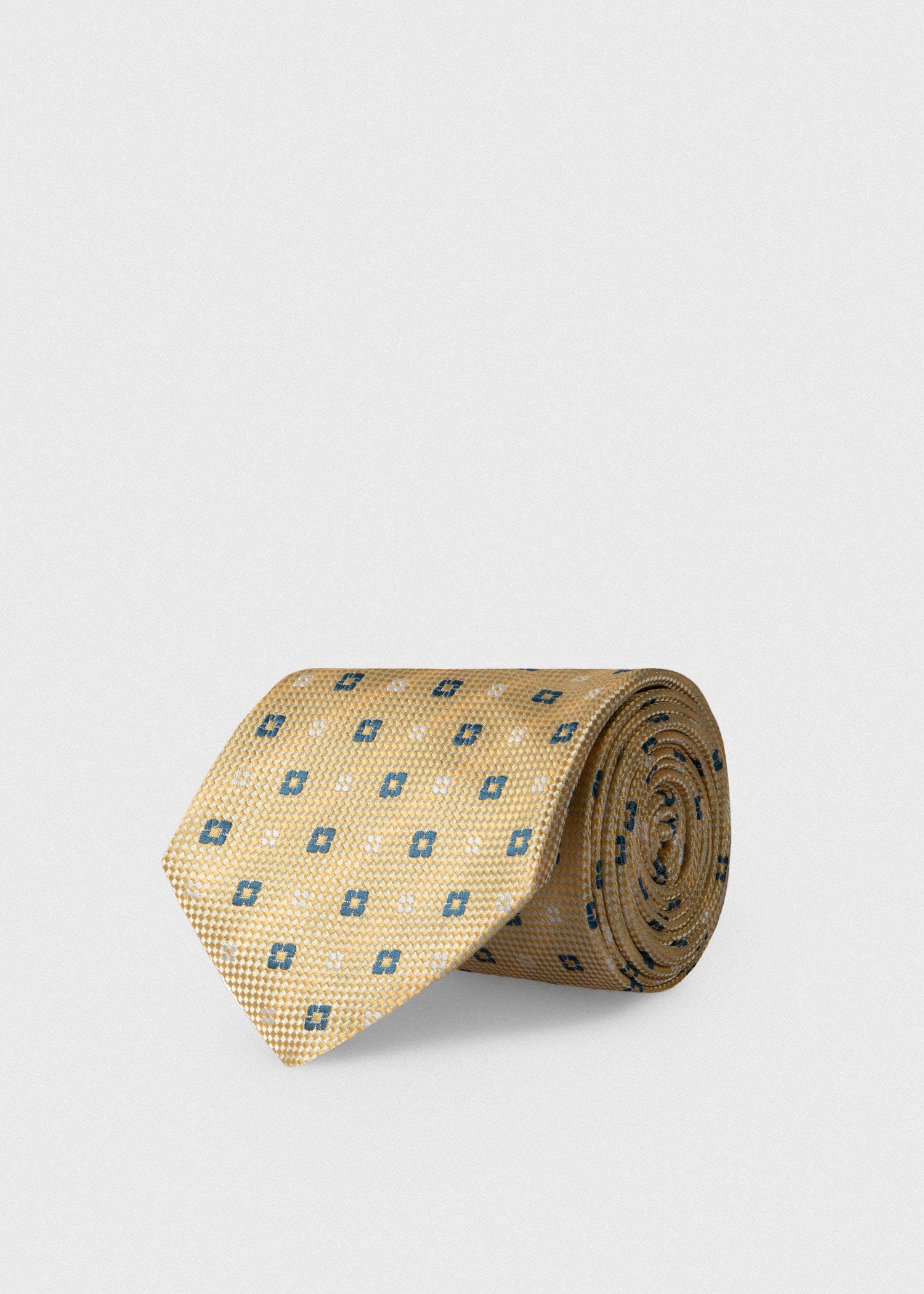 Premium Tie & Pocket Square Set – Gold
