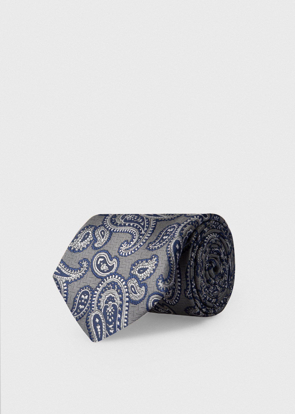 Tie & Pocket Square Set 2511239 – Grey & Navy