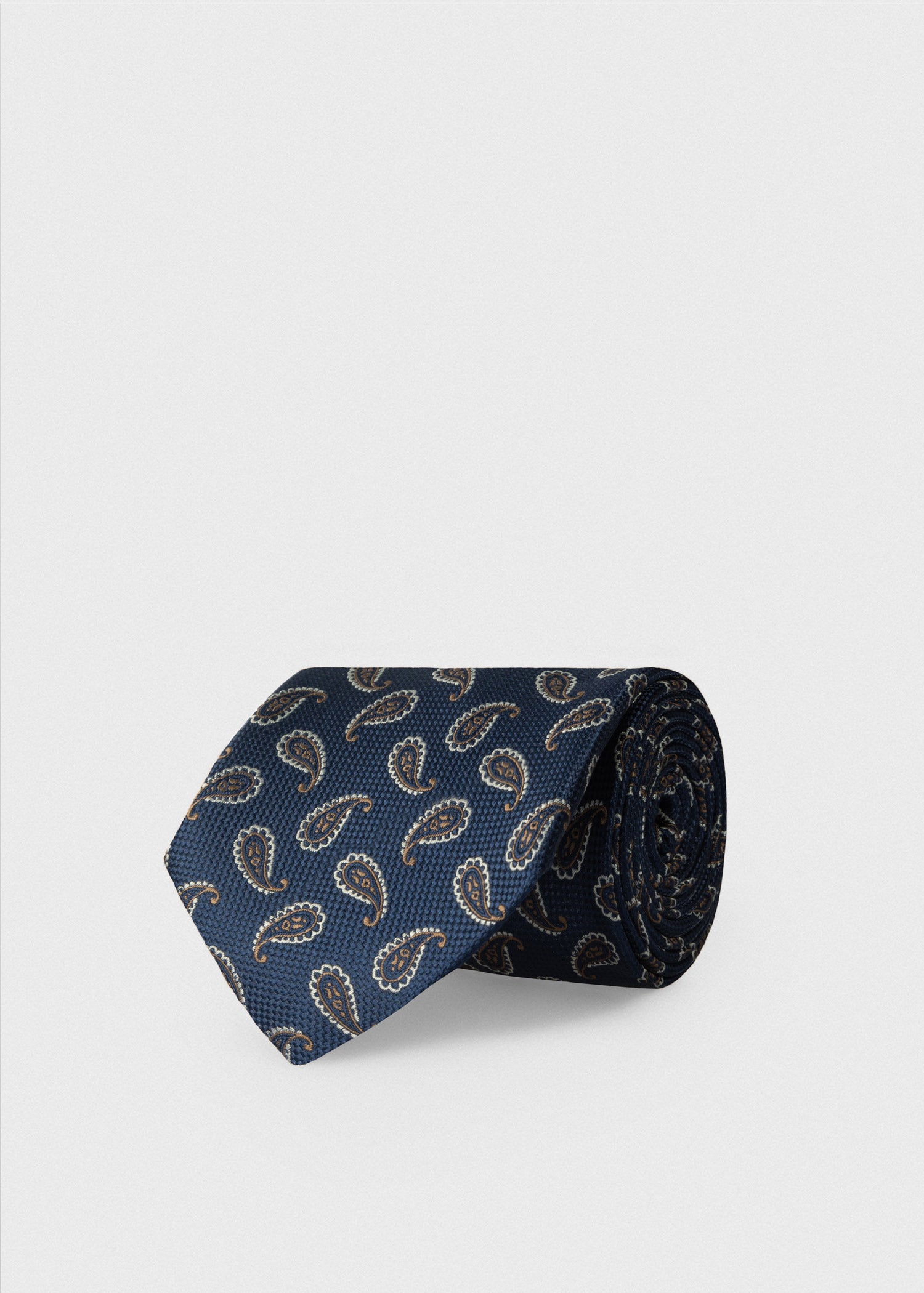 Premium Tie & Pocket Square Set – Navy Blue